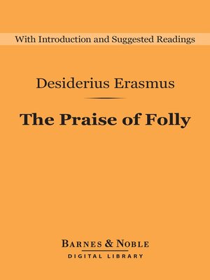 cover image of The Praise of Folly